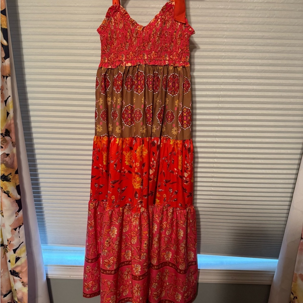Colorful Bohemian Maxi Dress